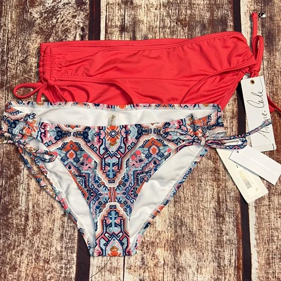 ❌SOLD $375 MSRP 9 pieces size Small Swim bundle mix and match pieces - Picture 4 of 9